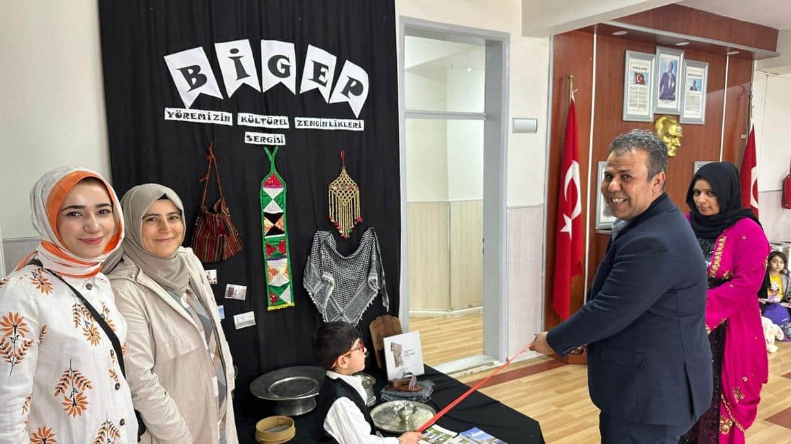 BİGEP  Kapsamında Kurumumuz Bünyesinde Yöremizin Kültürel Zenginlikleri Sergisi Açıldı 